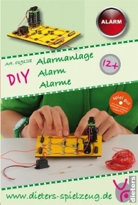 Bausatz fuer Kinder. Alarmanlage bauen