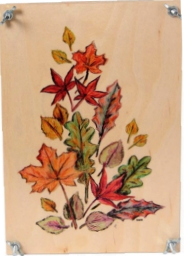Blumenpresse bunt
