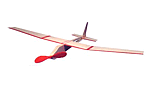 Flugzeug mit Gummimotor