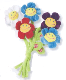 Stoff-Blume zur Deko