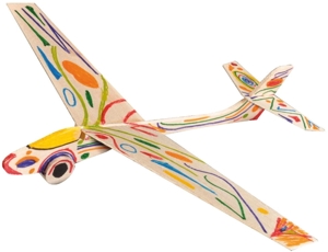 Segelflieger, Holzmodelle