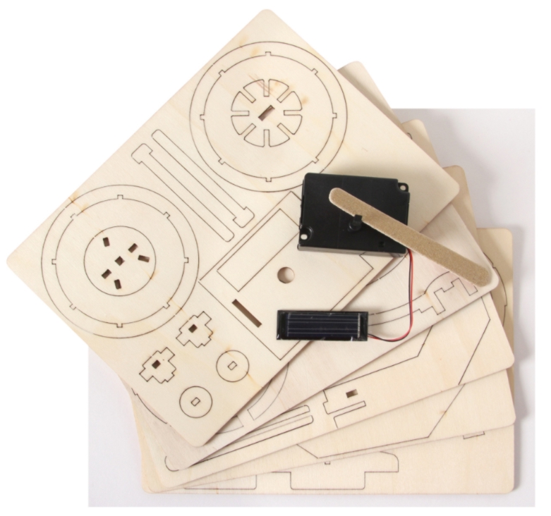 Solar Satellit Bausatz f. Kinder