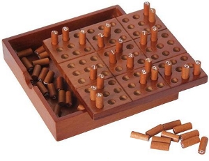 Sudoku-Holzbox