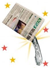 Trick - Wasserzeitung